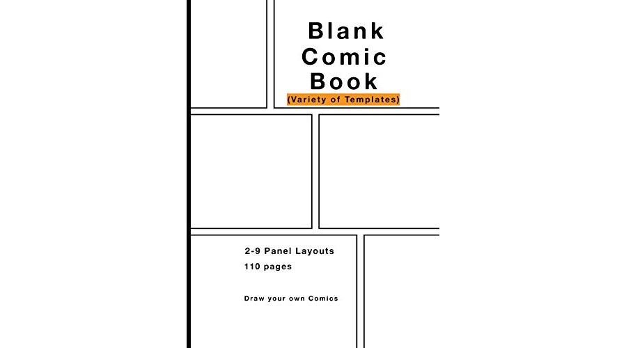 Purchase Blank Comic Book: Variety of Templates, 2-9 panel layouts, draw your own Comics at Amazon.com