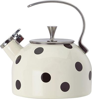 Purchase Kate Spade Black Deco Kettle, 3.80 LB, Scatter Dot at Amazon.com