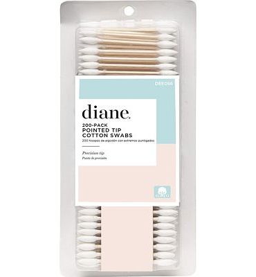 Purchase Diane 100% Cotton Pointed Tips Swabs, Pack of 200 at Amazon.com