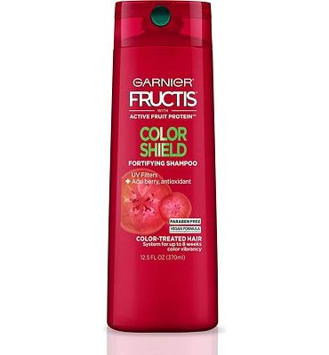 Purchase Garnier Fructis Color Shield Shampoo, Color-Treated Hair, 12.5 fl. oz. at Amazon.com