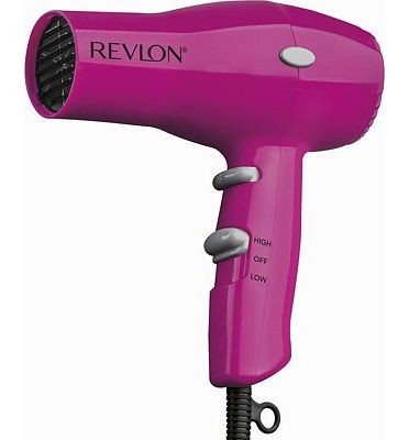 Purchase Revlon 1875W Lightweight + Compact Travel Hair Dryer, Pink at Amazon.com