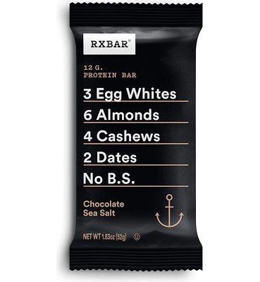 Purchase RXBAR, Chocolate Sea Salt, Protein Bar, 1.83 Oz (Pack of 12) High Protein Snack, Gluten Free at Amazon.com