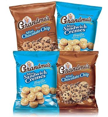 Purchase Grandma's Mini Cookies, 2 Flavor Variety Pack of 30 at Amazon.com