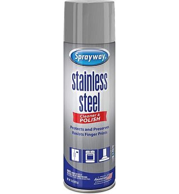 Purchase Sprayway SW148R Water-Based Stainless Steel Cleaner, 15 oz. at Amazon.com