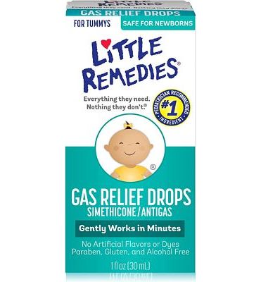 Purchase Little Remedies Gas Relief Drops, Natural Berry Flavor, 1 oz., Pack of 1, Gently Works in Minutes, Safe for Newborns at Amazon.com