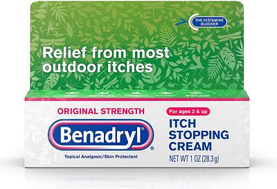 Purchase Benadryl Anti-Itch Cream at Amazon.com