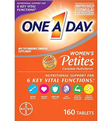 Purchase One A Day Womens Petites Multivitamin 160 count at Amazon.com