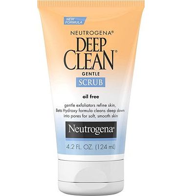 Purchase Neutrogena Deep Clean Gentle Daily Facial Scrub, Oil-Free Cleanser, 4.2 fl. Oz at Amazon.com