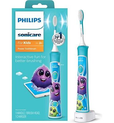 Purchase Philips Sonicare for Kids 3+ Bluetooth Connected Rechargeable Electric Power Toothbrush, Interactive for Better Brushing at Amazon.com