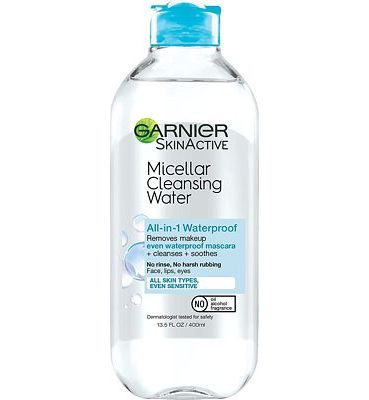 Purchase Garnier SkinActive Micellar Cleansing Water, For Waterproof Makeup, 13.5 Fl Oz at Amazon.com
