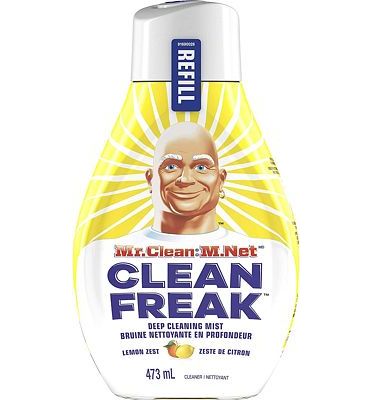 Purchase Mr. Clean, Deep Cleaning Mist Multi-Surface Spray, Lemon Zest Scent Refill, 16 Fl Ounce at Amazon.com