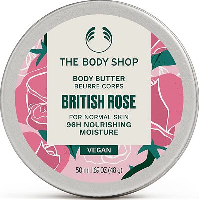 Purchase The Body Shop British Rose Instant Glow Body Butter, 50ml, 1.72 Ounce at Amazon.com