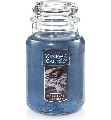 Purchase Yankee Candle Warm Luxe Cashmere Scented, Classic 22oz Large Jar Single Wick Candle, Over 110 Hours of Burn Time at Amazon.com