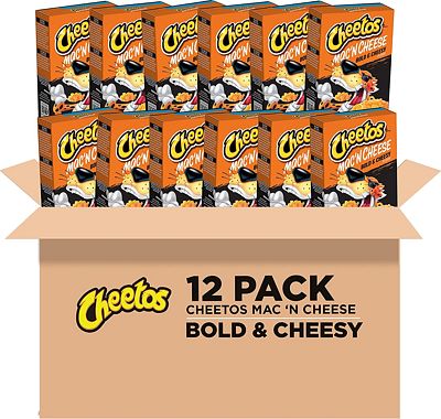 Purchase Cheetos Mac & Cheese Bold & Cheesy 5.9oz Boxes (Pack of 12) at Amazon.com