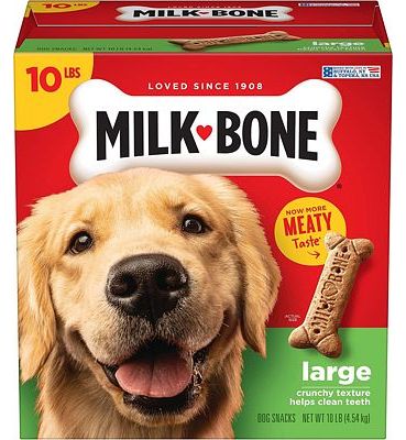 Purchase Milk-Bone Original Dog Treat Biscuits, Crunchy Texture Helps Clean Teeth at Amazon.com