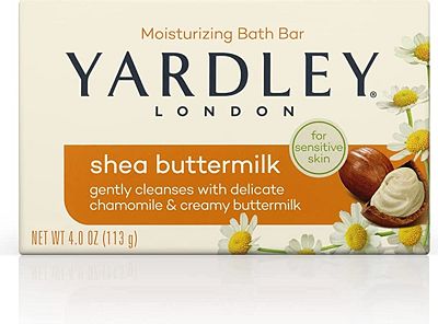 Purchase Yardley London Shea Buttermilk Sensitive Skin Naturally Moisturizing Bath Bar, 4.25 ounce at Amazon.com