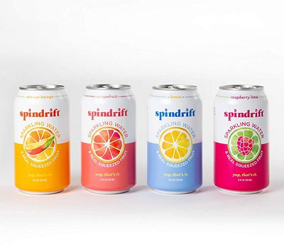Purchase Spindrift Sparkling Water, 4 Flavor Variety Pack, Made with Real Squeezed Fruit, 12 Fl Oz Cans, Pack of 20 Seltzer Water Cans at Amazon.com