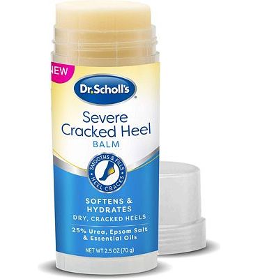 Purchase Dr. Scholl's Cracked Heel Repair Balm 2.5oz, with 25% Urea for Dry Cracked Feet, Heals and Moisturizes for Healthy Feet at Amazon.com