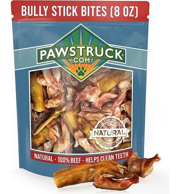 Purchase Natural Bully Bites, Value Pack Dog Chews for All Breeds, Low Fat and High Protein Dental Sticks for Dogs at Amazon.com
