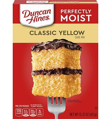 Purchase Duncan Hines Classic Cake Mix, Yellow, 15.25 Ounce at Amazon.com