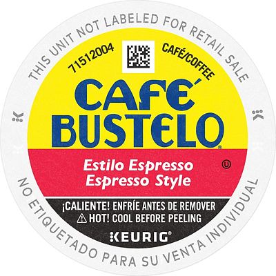 Purchase Caf Bustelo Espresso Style Dark Roast Coffee, 96 Keurig K-Cup Pods at Amazon.com