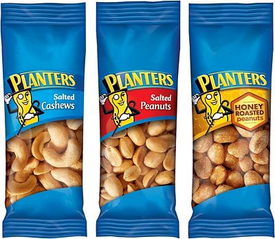 Purchase Planters Nuts Cashews and Peanuts Variety Pack Snack Nuts (36 Count - 61.49 Oz total) at Amazon.com