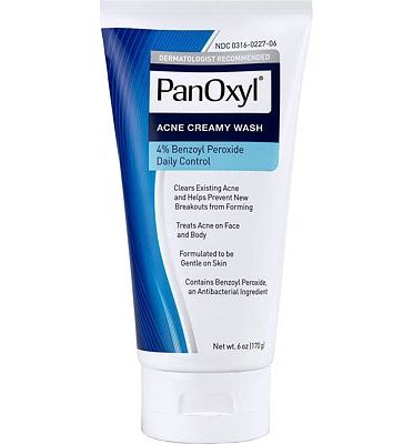 Purchase PanOxyl Antimicrobial Acne Creamy Wash, 4% Benzoyl Peroxide, 6 Ounce at Amazon.com