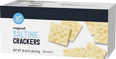 Purchase Amazon Brand - Happy Belly Original Saltine Crackers, 16 Ounce at Amazon.com