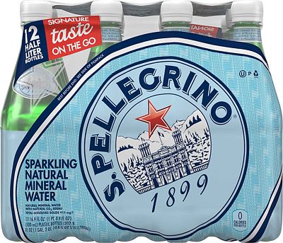 Purchase S.Pellegrino Sparkling Natural Mineral Water, 16.9 fl oz. Plastic Bottles (12 Count) at Amazon.com