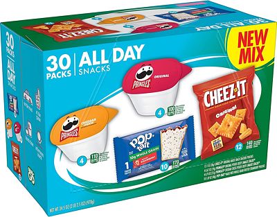 Purchase Kellogg's All Day Snacks, Lunch Snacks, Office and Kids Snacks, Variety Pack, 34.5oz Box (30 Snacks) at Amazon.com