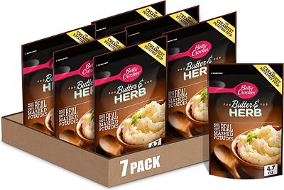 Purchase Betty Crocker Homestyle Butter and Herb Potatoes, 4.7 oz (Pack of 7) at Amazon.com