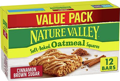 Purchase Nature Valley Soft-Baked Oatmeal Squares, Cinnamon Brown Sugar, 12 ct at Amazon.com
