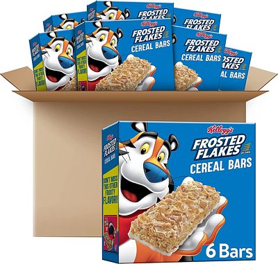Purchase Kellogg's Frosted Flakes Cereal Bars, Original, On The Go Snack Food, 38.4oz Case (8 Count) at Amazon.com