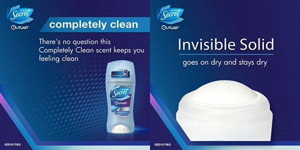 Purchase Secret Outlast Clean, 0.5 oz on Amazon.com