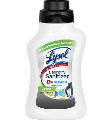 Purchase Lysol Laundry Sanitizing Liquid, Laundry Detergent Additive for Clothes and Linens, Eliminates Odor Causing Bacteria, Crisp Linen, 41oz at Amazon.com
