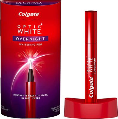 Purchase Colgate Optic White Overnight Teeth Whitening Pen, Teeth Stain Remover to Whiten Teeth, 35 Nightly Treatments, 0.08 Fl Oz at Amazon.com