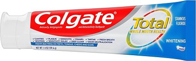 Purchase Colgate Total Whitening Travel Toothpaste, 1.4 oz. at Amazon.com