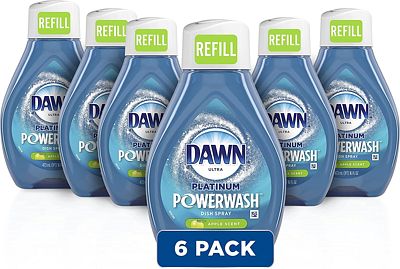 Purchase Dawn Platinum Powerwash Dish Spray, Dish Soap, Apple Scent Refill, 16oz (Pack of 6) at Amazon.com