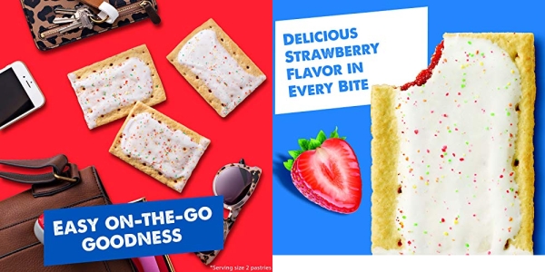 Purchase Pop-Tarts, Breakfast Toaster Pastries, Frosted Strawberry, Fun Snacks for Kids (64 Toaster Pastries) on Amazon.com