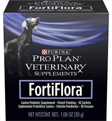 Purchase Purina FortiFlora Probiotics for Dogs, Pro Plan Veterinary Supplements Powder Probiotic Dog Supplement 30 ct. box at Amazon.com