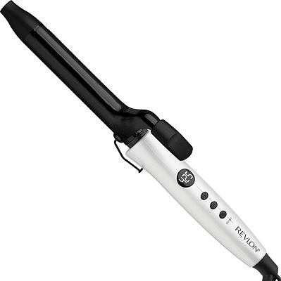 Purchase Revlon Crystal C + Ceramic Hair Curling Iron, Long-Lasting Shine and Less Frizz, (1 in) at Amazon.com