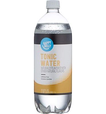 Purchase Amazon Brand - Happy Belly Tonic Water, 33.8 Ounce (1L) at Amazon.com