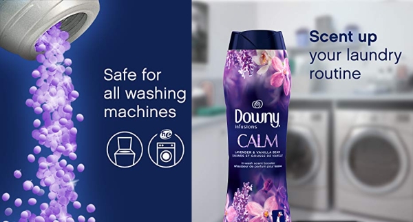 Purchase Downy Infusions Laundry Scent Booster Beads for Washer, Calm, Lavender & Vanilla Bean, 20.1 Oz on Amazon.com