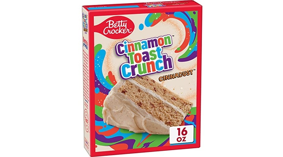 Purchase Betty Crocker Cinnamon Toast Crunch Cake Mix, 16 oz Box at Amazon.com