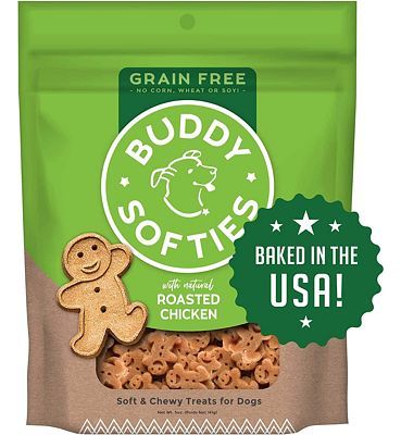 Purchase Buddy Biscuits Grain Free Soft & Chewy Healthy Dog Treats with Roasted Chicken - 5 oz. at Amazon.com