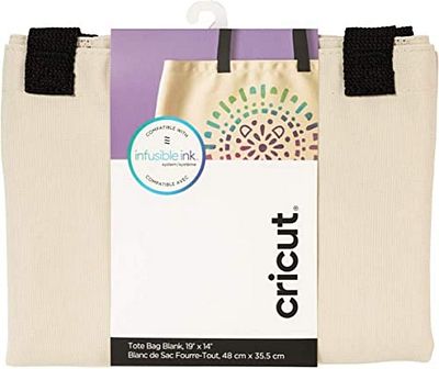 Purchase Cricut Tote Bag Blank, Large Infusible Ink, Canvas at Amazon.com