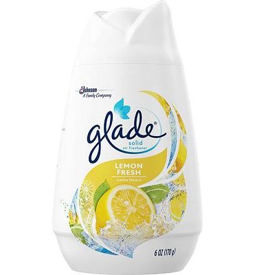 Purchase Glade Solid Air Freshener, Deodorizer for Home and Bathroom, Lemon Fresh, 6 Oz at Amazon.com