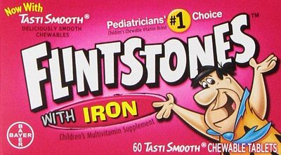 Purchase Flintstones Chewable Kids Vitamins with Iron, Multivitamin for Kids & Toddlers with Vitamin D, Vitamin C & more, 60 ct at Amazon.com