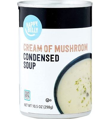 Purchase Amazon Brand - Happy Belly Cream of Mushroom Soup 10.5 Ounce at Amazon.com