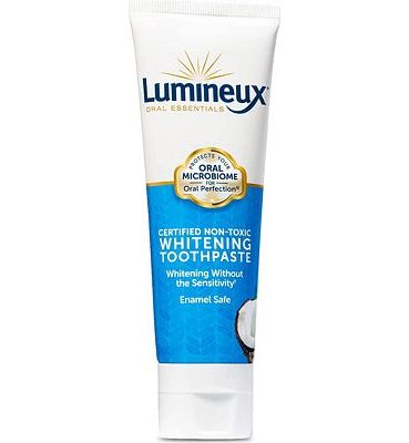 Purchase Lumineux Teeth Whitening Toothpaste - Natural & Enamel Safe for Sensitive & Whiter Teeth - Certified Non-Toxic, Fluoride Free, No Alcohol, Artificial Colors, SLS Free & Dentist Formulated at Amazon.com